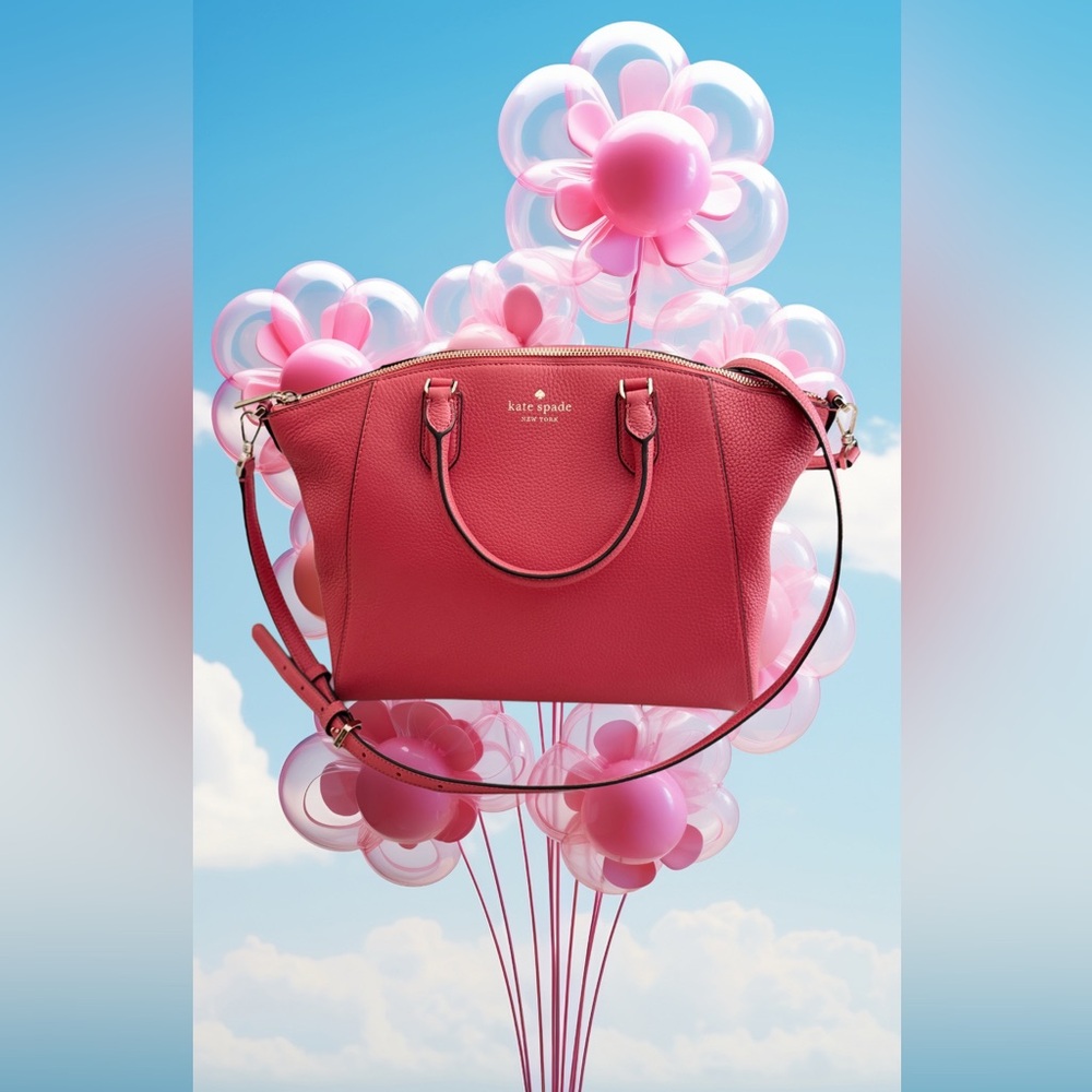 NWOT Kate Spade Pink Leather Handbag